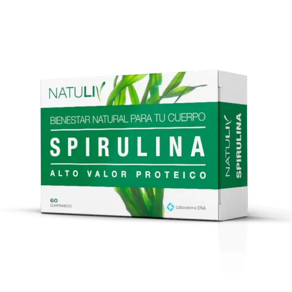 Producto - SPIRULINA NATULIV - 60 cap