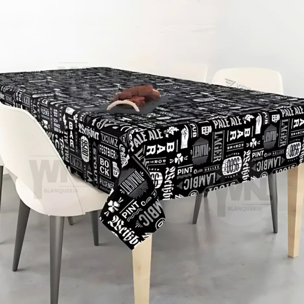 Producto - MANTEL ECOCUERO RECTANGULAR