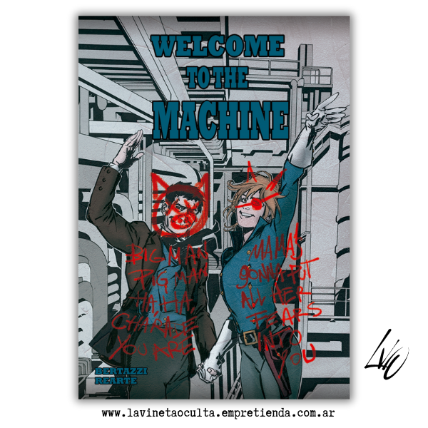 Producto - WELCOME TO THE MACHINE - Juan Bertazzi, Gabriel Rearte
