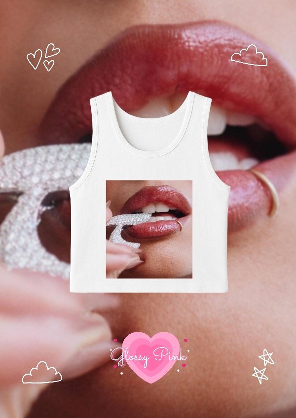 Producto - Tank Top Labios De Fresa - DTF