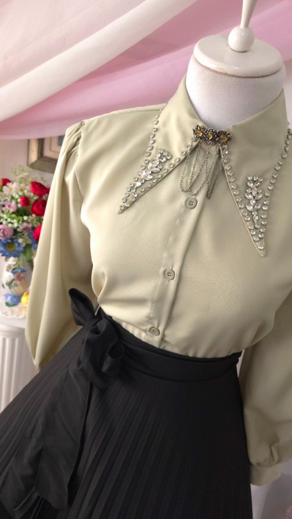 Producto - Camisa Cristal Verde! IMPORTADA NUEVA - 1