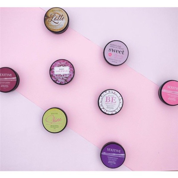 Producto - Massage Candle Sweet Beauty Rush - Vainilla Coconut - 30 Gr