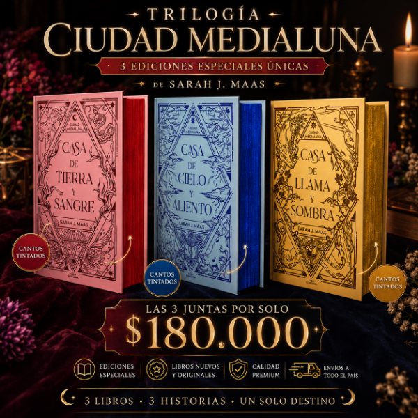 Producto - PACK CUIDAD MEDIALUNA - SARAH J MAAS