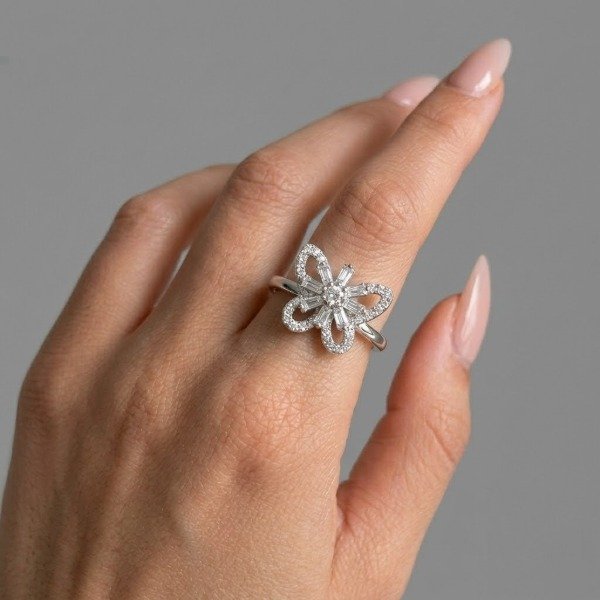 Producto - Anillo mariposa giratorio