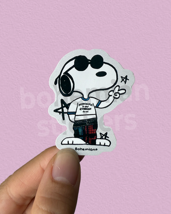 Producto - SNOOPY LALI - Sticker Individual Lali
