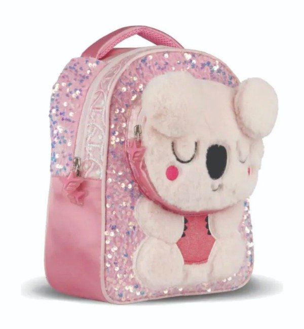 Producto - Mochila Espalda 12" Furry Pets Rosa F1074