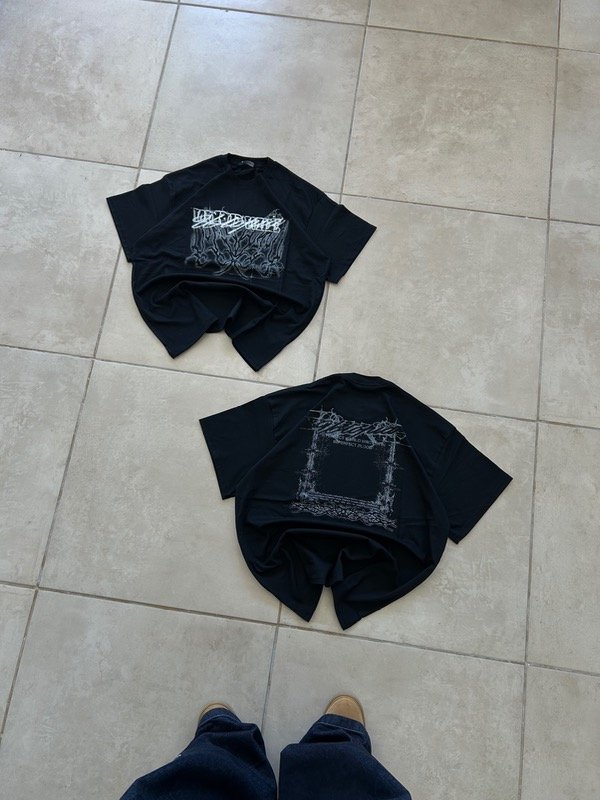 Producto - TSHIRT REGULAR TRIBAL BLACK