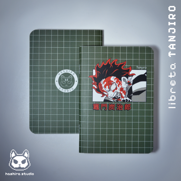 Producto - Libreta A6 Tanjiro Kamado