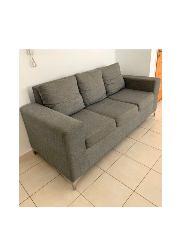Producto - Sillón de tres cuerpos/ Fundas con cierres / 90x185x90