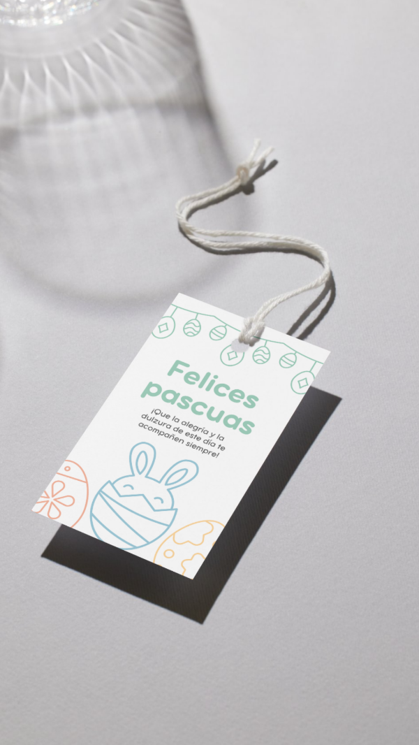 Producto - TAGS Pascuas X 16 UNIDADES: MOTIVO B1