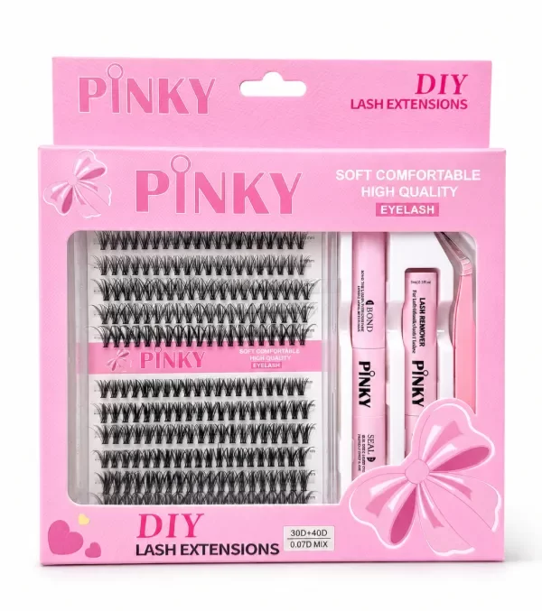 Producto - PESTAÑAS PINKY PINZA + SELLADOR + PEGAMENTO