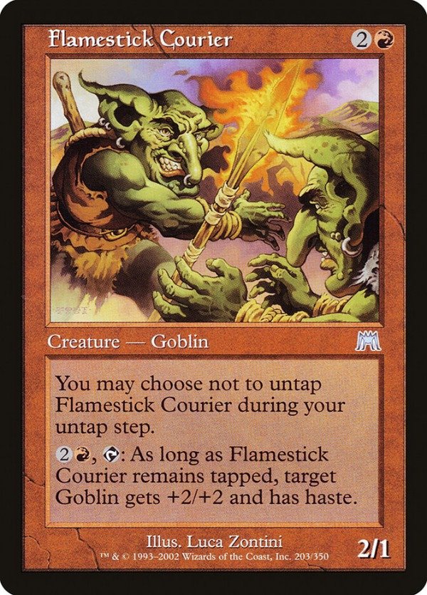 Producto - Flamestick Courier #203  Onslaught