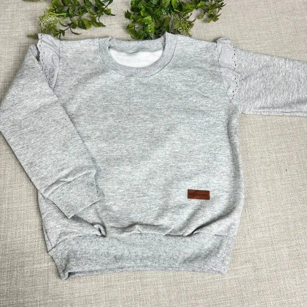 Producto - Buzo De Niña Frisa Jenifer Gris