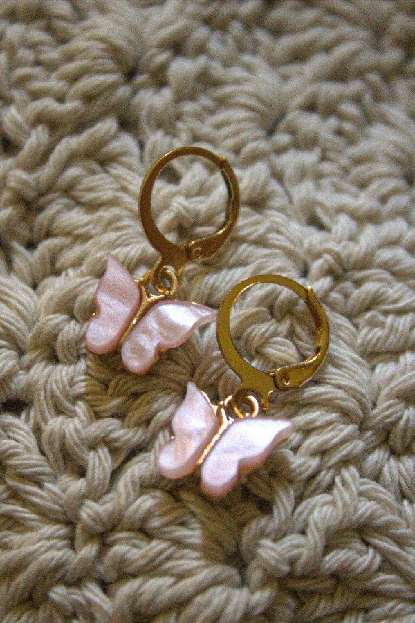 Producto - AROS MARIPOSA pink