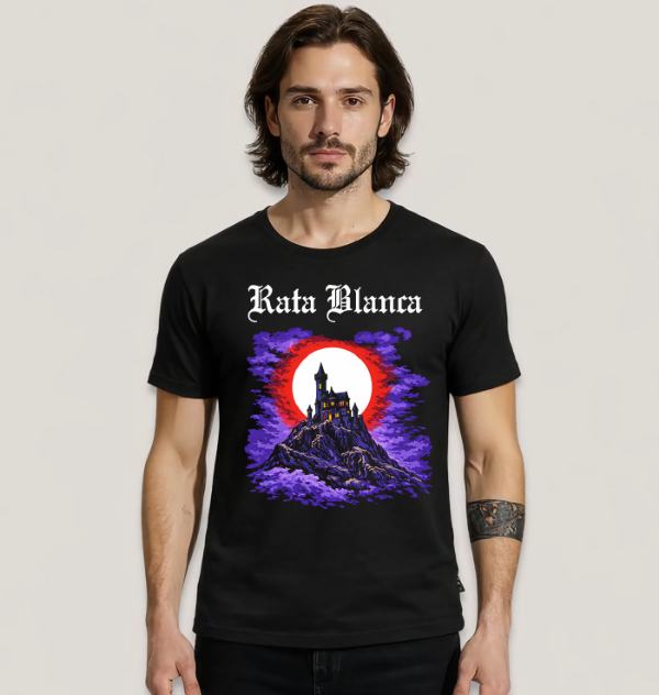 Producto - Remera Rata Blanca Rock Argentino