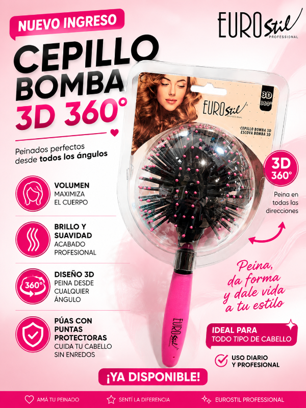 Producto - Eurostil cepillo esférico 3D (04968)