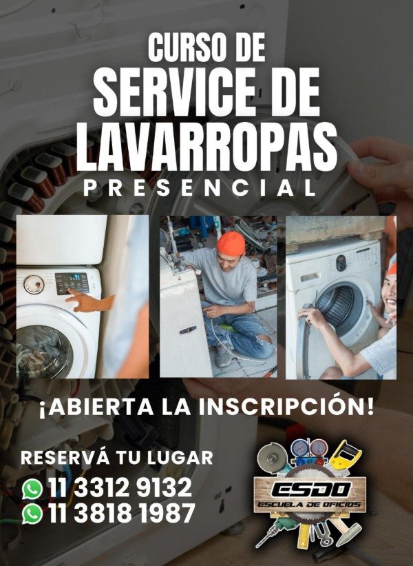 Producto - Curso Reparación de Lavarropas