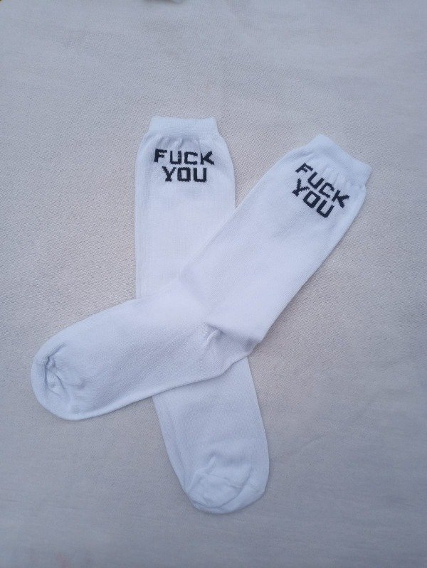 Producto - Media Fuck blanca