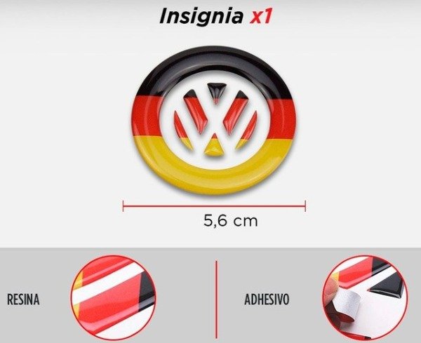 Producto - CALCO DE VOLANTE VW ALEMANIA - 1