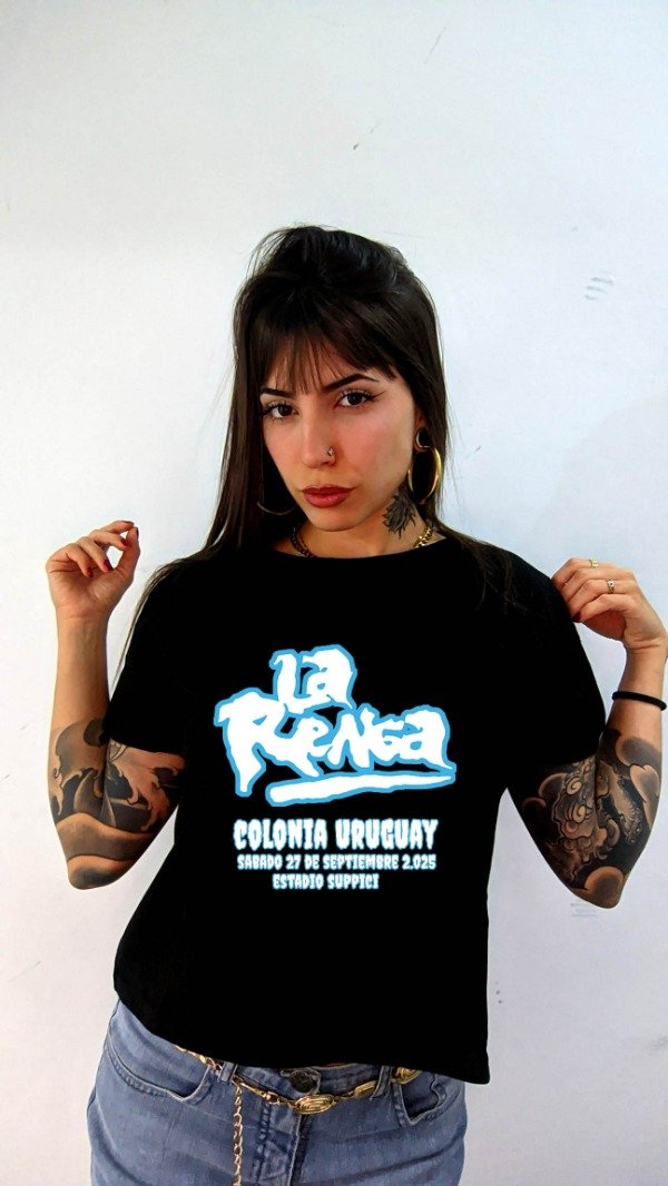 Producto - REMERA MUJER LA RENGA COLONIA URUGUAY
