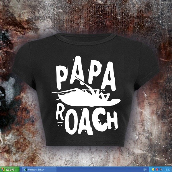 Producto - PAPAROACH - Baby tee