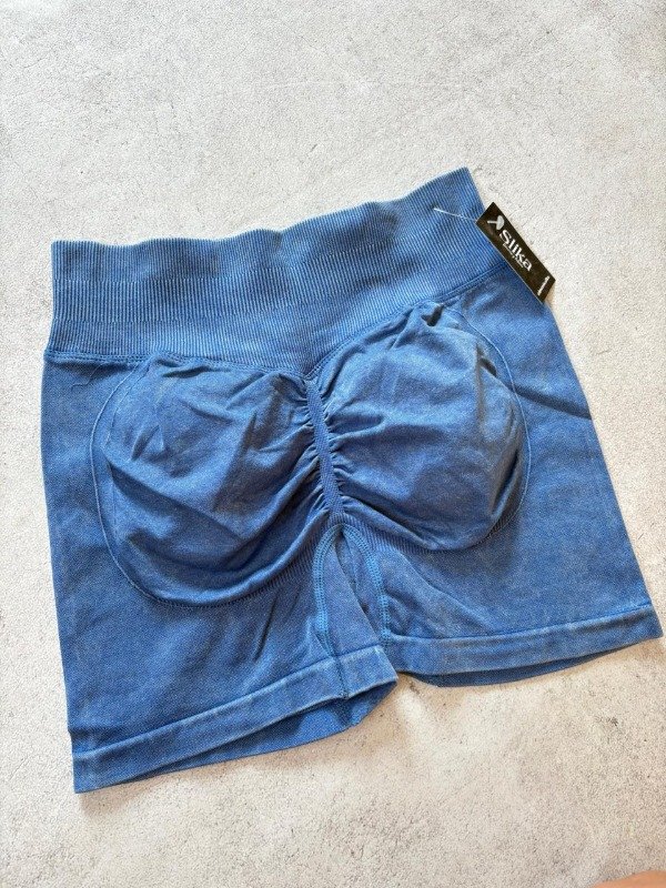 Producto - Short seamless push up levanta gluteos azul L/XL - 1