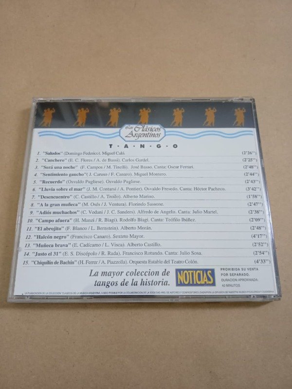 Producto - Los clásicos argentinos Tango #4 - Osvaldo Pugliese - DDD 1996 - 1