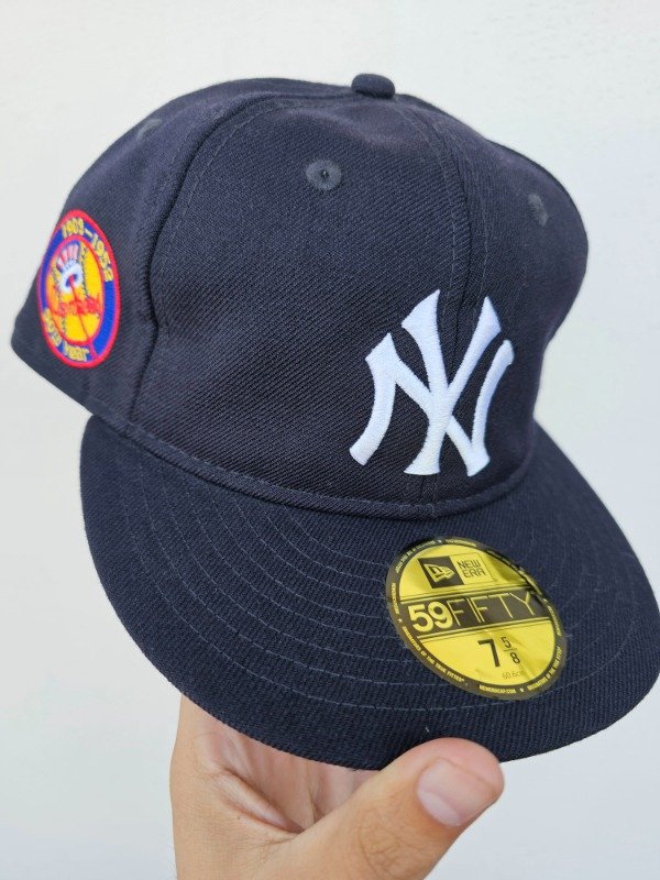 New York Yankees high crown 50 años New Era 7 5/8 — imagen 2
