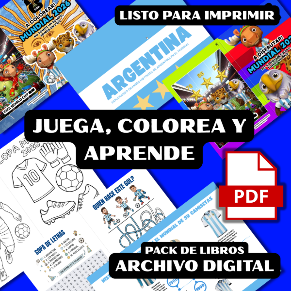 Producto - PACK X3 LIBROS - JUEGA, COLOREA Y APRENDE