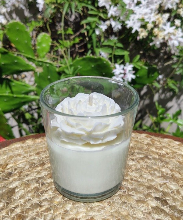 Producto - Vela con flor