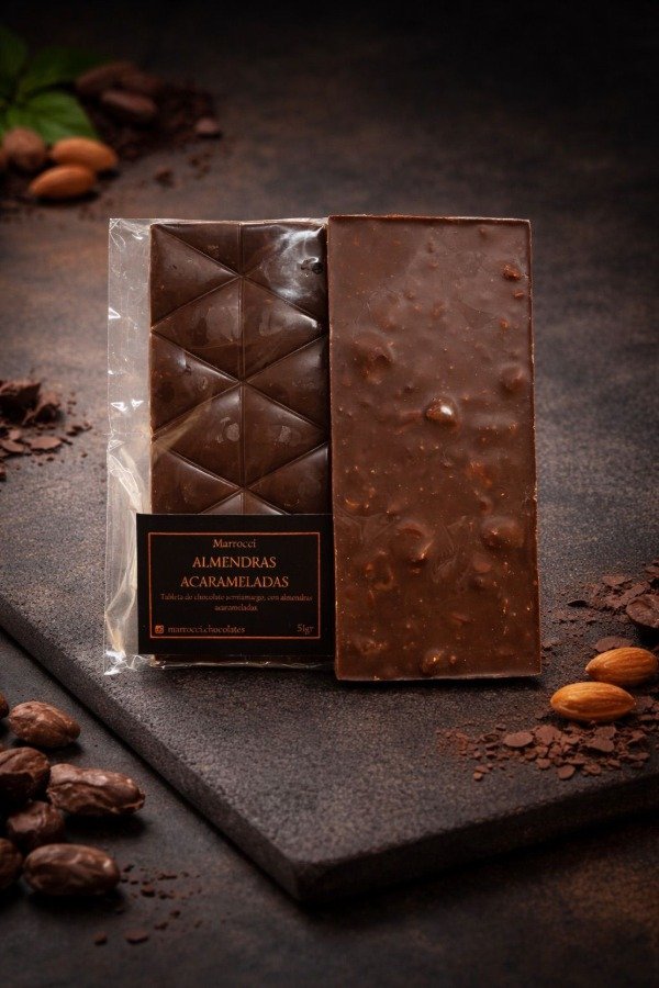 Producto - Almendras Acarameladas - Semiamargo