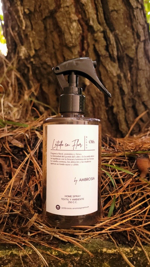 Producto - Latido en Flor - Spray textil y ambiental