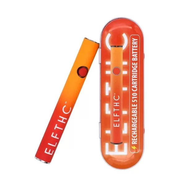 Producto - ELF THC Naranja - bateria para capsulas rosca 510 - 230mAh - 1