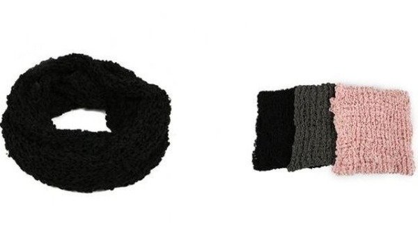 Producto - CUELLO DOBLE DAMA BUCLE 130X32CM X1 SURTIDO - 18797