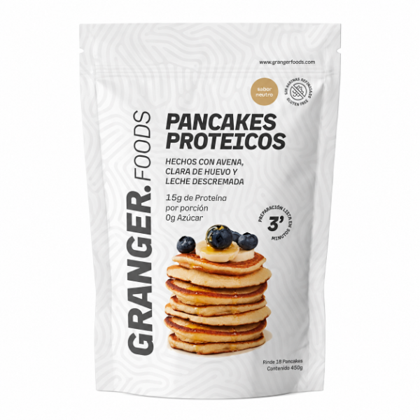 Producto - PANCAKES GRANGER PROTEICO SIN TACC 400GR - 0