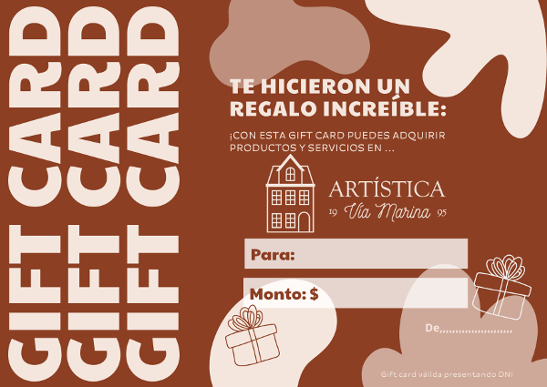 Producto - Gift card