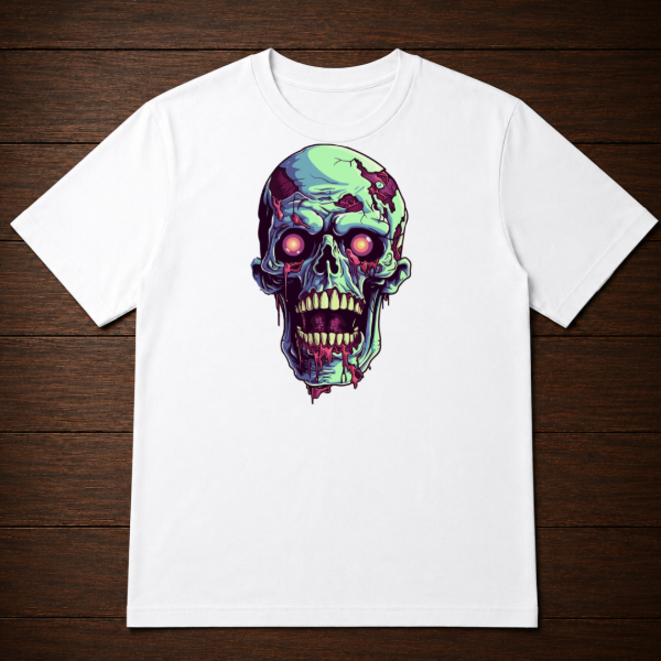 Producto - Remera - calavera Zombie - 2