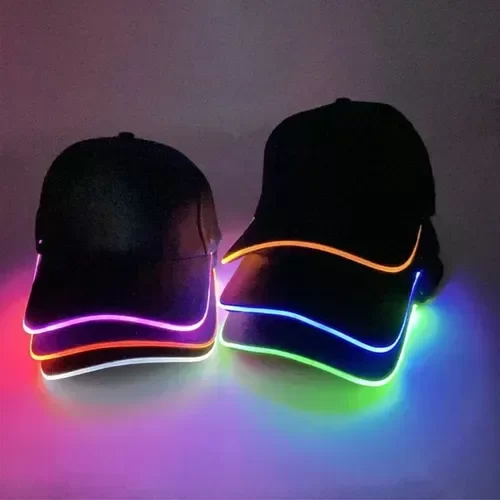 Producto - Gorras VISERAS LED Multicolor x 10