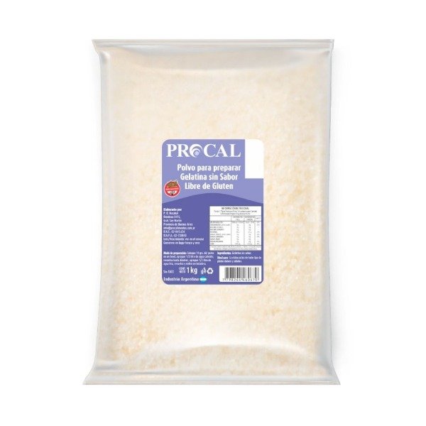 Producto - GELATINA SIN SABOR POR 1KG PROCAL