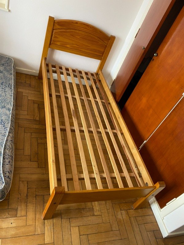 Producto - CAMA 1 PLAZA PINO 80cm #10746