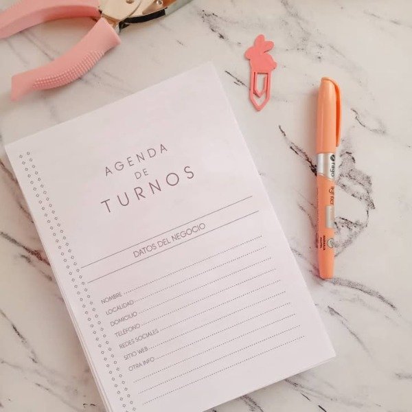 Producto - AGENDA TURNOS PERPETUA