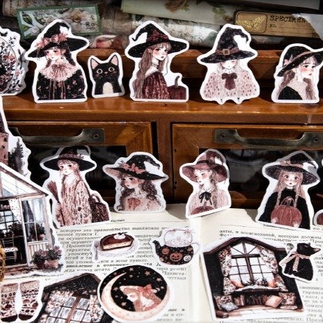 Producto - Stickers - Girls Manga Hechizos