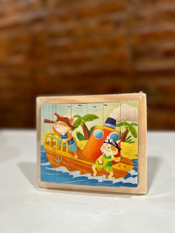 Producto - ROMPECABEZAS EN BARRA  4 en 1