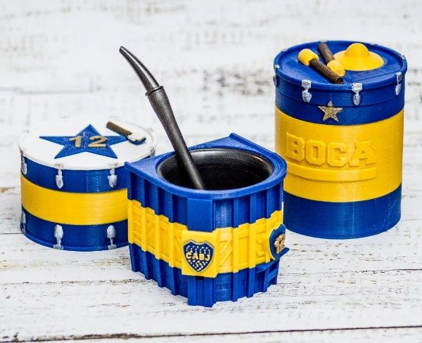 Producto - Set Matero Estadio Boca Juniors