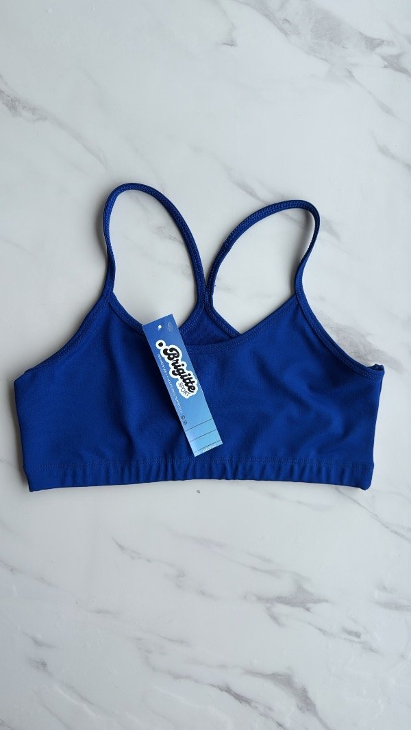 Producto - Top liso azul T2