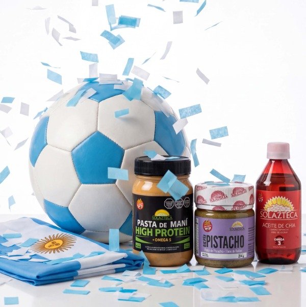 Producto - Aceite de chia + pasta pistacho + pasta High protein