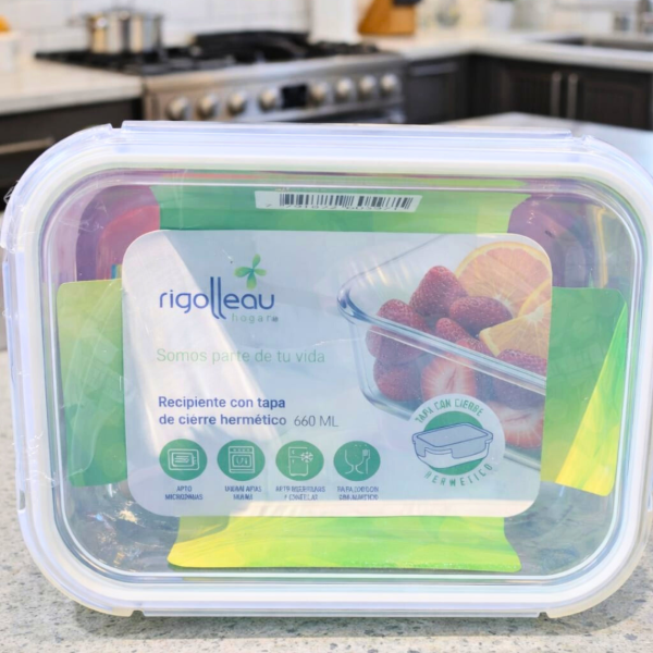 Producto - Herméticos rectangular Rigolleau x 1560 ml