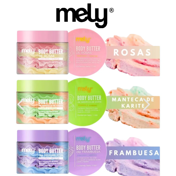 Producto - Manteca corporal Mely (x3 unidades)