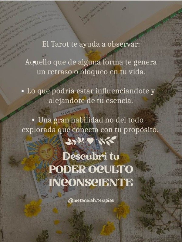 Producto - Sesión Completa de Tarot Terapéutico-Evolutivo - 2