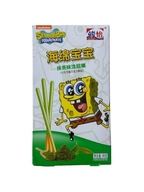 Producto - Pocky Bob Esponja varios sabores 48 gramos